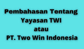 Entdecke rezepte, einrichtungsideen, stilinterpretationen und andere ideen zum ausprobieren. Cara Daftar Yayasan Twi Atau Pt Two Win Indonesia