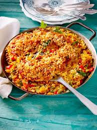 Tadaaaa Das Sonntagsessen Ist Angerichtet Es Gibt Paella Mit Versteckten Schnitzel Rezepte Paella Rezept Kochrezepte