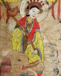 Dao Temple Paintings On Rice Paper Asian Art Art Painting