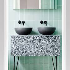 Diy bathroom vanity for $65. Style With Symmetry Double Basin Bathroom Ideas Kast Concrete Basins