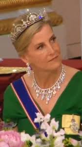 Sophie, Duchess of Edinburgh Shines in Lotus Flower Tiara