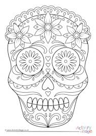 Check out our calavera coloring selection for the very best in unique or custom, handmade pieces from our coloring books shops. Day Of The Dead Colouring Pages