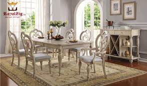 By the same token, an antique rustic farm table and vintage country french dining chairs are the perfect selection for todays modern home. Alexander Antique Style Dining Table Royalzig