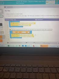 The course is often used in ap computer. Solved I Coded This App I Made And It Lets Me Type In An Chegg Com