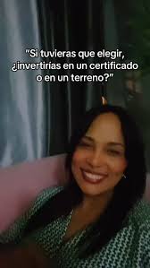 Si tuvieras que elegir, ¿invertirías en un certificado o en un terreno?”  como Rosa Ferreras, tu Broker tierra 😌✨Hashtags:, #InversiónInteligente,  #InvertirEnRD, #TerrenosEnVenta, #CompraDeTerrenos, ...