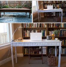 Make A Desk Out Of A Coffee Table Refurbished Table Coffee Table Coffee Table Desk