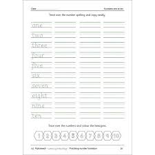 Leaving in an e that should be dropped (e.g encourage children to review their work carefully and rewrite a word five to ten times when they find a misspelling (ten times is recommended but this may. Number Formation One To Ten Alphareach