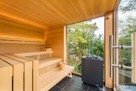 Privat Spa Im Garten Sauna Mit Ausblick Sauna Garten Zuhause