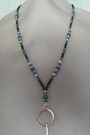 Beaded Id Breakaway Necklace Lanyard Select Length 30 Etsy In 2021 Beaded Jewelry Necklaces Beaded Necklace Beaded Jewelry
