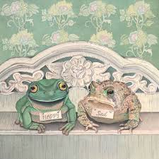 Pin On Frogs This one shows how to draw a frog, well actually a couple of cute frogs …as well as tadpoles, and dragonflies and lily pads too! pinterest