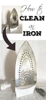 How To Clean An Iron Easily How To Clean Iron Cleaning Hacks Cleaning Iron Plate