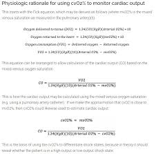 It can be said that it's the normal cardiac output. Central Venous Oxygen Saturation Cvo2 To Monitor Grepmed