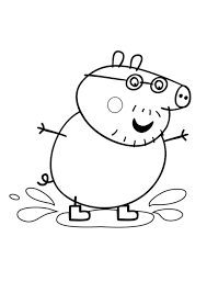 Peppa wutz (im englischen original: Ausmalbilder Peppa Wutz Ihre Familie Und Freunde Online Drucken