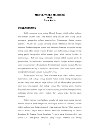 Moga2 besok ada lagi yang ngundang. Http File Upi Edu Direktori Fptk Jur Pend Kesejahteraan Keluarga 198007012005012 Cica Yulia Modul Table Manners Pdf