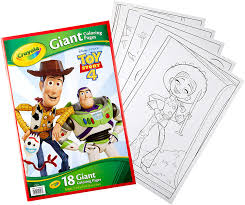 Keep your kids busy doing something fun and creative by printing out free coloring pages. Crayola 04 0543 Giant Coloring Book Toy Story 4 Amazon Ca Everything Else