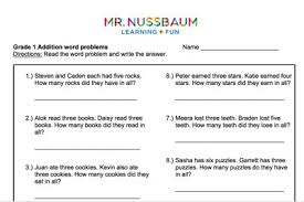 Maybe you would like to learn more about one of these? Mr Nussbaum Math Word Problems Activities