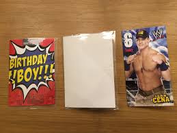 The greeting inside from john cena is clear and fun. I Made An Unexpected Birthday Card For My Friend Album On Imgur