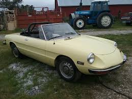 Image result for Sunflower Yellow 1970 Alfa-Romeo