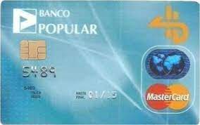 Products and services offered by banco popular de puerto rico. Bank Card Banco Popular Mastercard 01 11 Banco Popular Spain Col Es Mc 0168 3