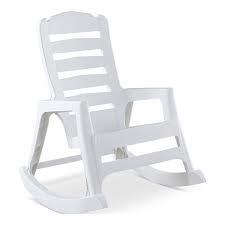 Adams Mfg Corp Resin Rocking Chair At Lowes Com Plastic Rocking Chair Outdoor Rocking Chairs Patio Rocking Chairs