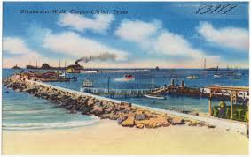 Corpus christi catholic art religious art place saint pierre anima christi holy body pope leo xiii sainte cecile saint thomas aquinas. Breakwater Walk Corpus Christi Texas Digital Commonwealth