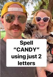 Adivina cómo se escribe 'candy' con dos letras