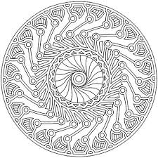 You'll see floral, animal, circular, geometric, and more unique mandalas in all sorts of shapes and sizes. Mandola Coloring Pages Learny Kids