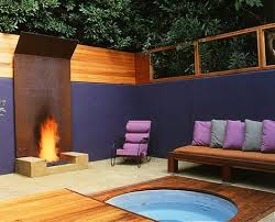 Modern Gardens Rob Steiner Plastolux Modern Outdoor Fireplace Outdoor Fireplace Designs Outdoor Fireplace