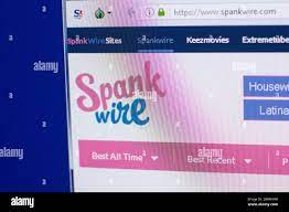 Ryazan, Russia - May 13, 2018: SpankWire website on the display of PC, url  - SpankWire.com Stock Photo - Alamy