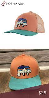 Patagonia Kids Fitz Manatee Mellow Melon Trucker Patagonia Kids Trucker Patagonia