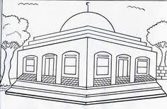 Gambar sketsa masjid bermenara ini tentu saja sangat special, sebab yang nampak menjulang tinggi adalah menaranya. Inthania Mauzha Mauzha Profil Pinterest