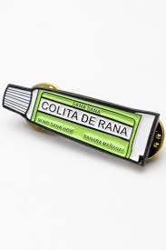 I had been feeling un poco enferma with a cold and cough. Broche Sana Sana Colita De Rana Mediform