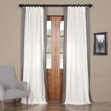 Elizabeth Vertical Color Block Indoor Cotton Panel Color Block Curtains Panel Curtains Curtains