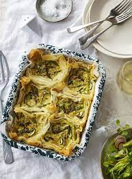 Filo Pastry Haloumi And Spring Vegetable Tarts Vegetable Tart Filo Pastry Filo Pastry Recipes