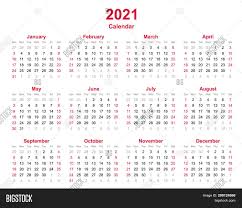 2021 calendar styles and templates 2021 calendars in eight styles that can be used to organize most any schedule. 2021 Yearly Calendar Image Photo Free Trial Bigstock