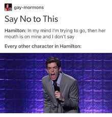 Mulaney, 38, was married to artist anna marie tendler for seven years before announcing their separation in may 2021. Say No To This Hamilton Funny John Mulaney Hamilton Memes