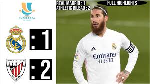 Реал полюбомы выграет либо 1:2 либо 1:1 и по пенальти. Real Madrid Vs Athletic Bilbao 1 2 All Goals Full Extended Highlights 2021 Hd Spanish Super Cup Youtube