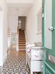 Pin By Kathryn Richardson On My Work Family Home Clapham Tiled Hallway Hall Tiles Hall Flooring