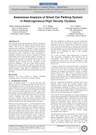 Reverse word string program in c language. Pdf Awareness Analysis Of Smart Car Parking System In Heterogeneous High Density Clusters