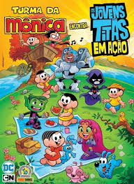 Nonton streaming download drama turma da mônica: Turma Da Monica Encontra Jovens Titas Em Acao Revista Poster