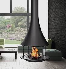 This stunning outdoor wood burning fireplace is made using a combination of stone and metal. Bordelet Zelia 908 Suspended Wood Fireplace Hawkesbury Heating