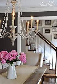 This home was meant to feel collected. French Country Dining Room Design French Dining Room Benjamin Moore Kendall Charcoal
