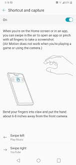 I've had to download 3 apps to bring back only 75% of that functionality. Lg G8 Thinq Hand Id And Air Motion How Do They Work Android Authority