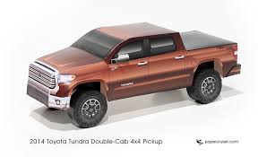 Toyota Tundra Paper Model Http Papercruiser Com Downloads Toyota Tundra 2014 Bumazhnye Modeli Modeli