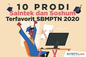 10 Prodi Saintek Soshum Dengan Keketatan Tertinggi Di Sbmptn 2020 Halaman All Kompas Com