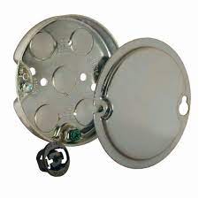 Suitable for use with a fixture up to 50 lbs. Electrical Boxes Enclosures Raco 1 Gang Gray Steel New Work Standard Ceiling Fan Ceiling Electrical Box Business Industrial