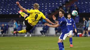 Haaland set an incredible record yesterday, by running 60m in a speed. Football News Borussia Dortmund Run Riot To Crush Schalke Eurosport