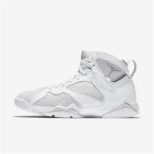 Jordan Air Jordan 1 Mid Black Green White Australia Nike Air Jordan 7 Retro White Pure Platinum Metallic Silver Air Jordans Retro Kids Shoes Kids Shoes