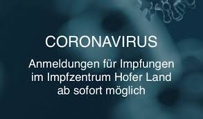Ein callcenter verwaltet im auftrag des sozialministeriums die impftermine. Anmeldung Zur Impfung Im Zentralen Impfzentrum Beginnt Am 7 Januar 2021 Landkreis Hof