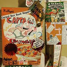 Cereal Box Book Report Captain Underpants Book Report Aslan Puzzle Cereal Box Book Report Cereal Box Book Report